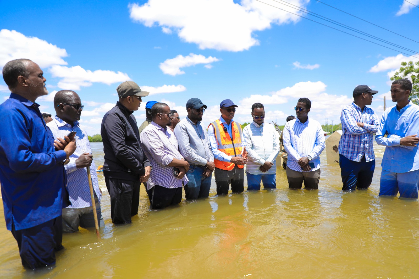 Guddoomiyaha Hay’adda Maareynta Musiibooyinka oo tegay Beledweyne